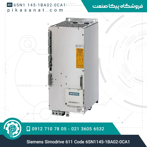 سیمودرایو 611 زیمنس Siemens Simodrive 611 Code 6SN1145-1BA02-0CA1