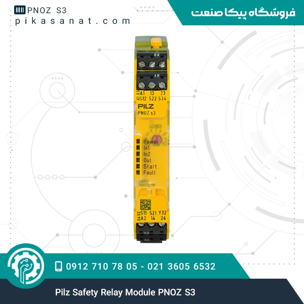 Pilz Safety Relay Module PNOZ  S3
